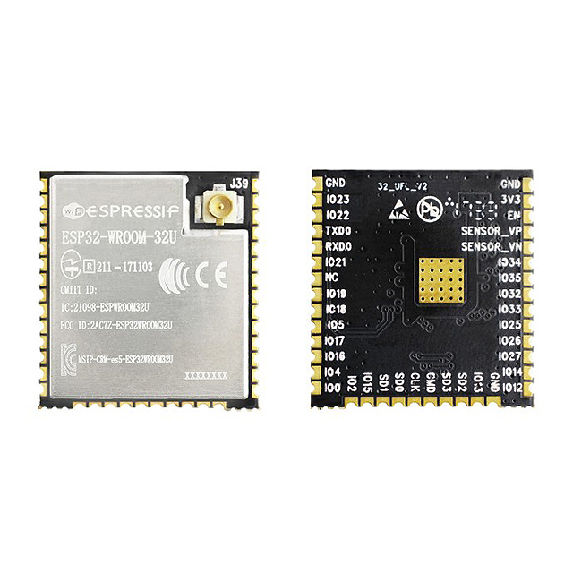 ESP32-WROOM-32U-H4 Espressif Systems  RF Transceiver Modules and Modems